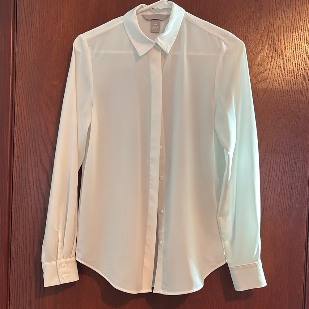 Classic White Men's Shirt